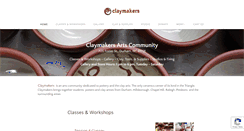 Desktop Screenshot of claymakers.org